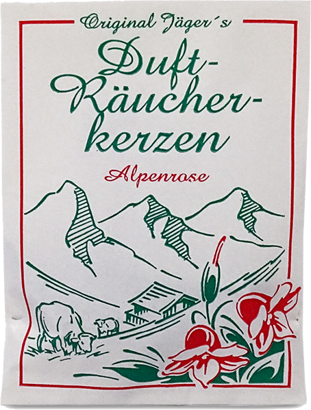 "Alpenrose" Räucherkegel